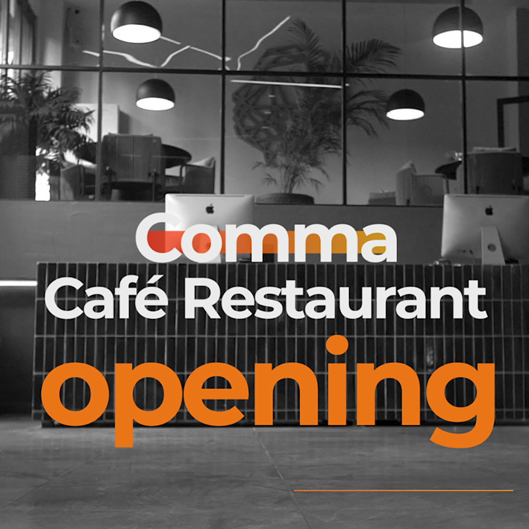 Comma Cafe Cover